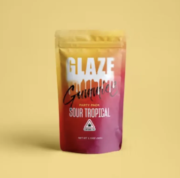Glaze Tropical Party Pack Gummies