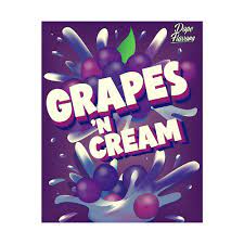 Dope Flavors Grapes & Cream