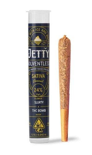 Jetty Live Resin Pre Roll Slurty x THC Bomb