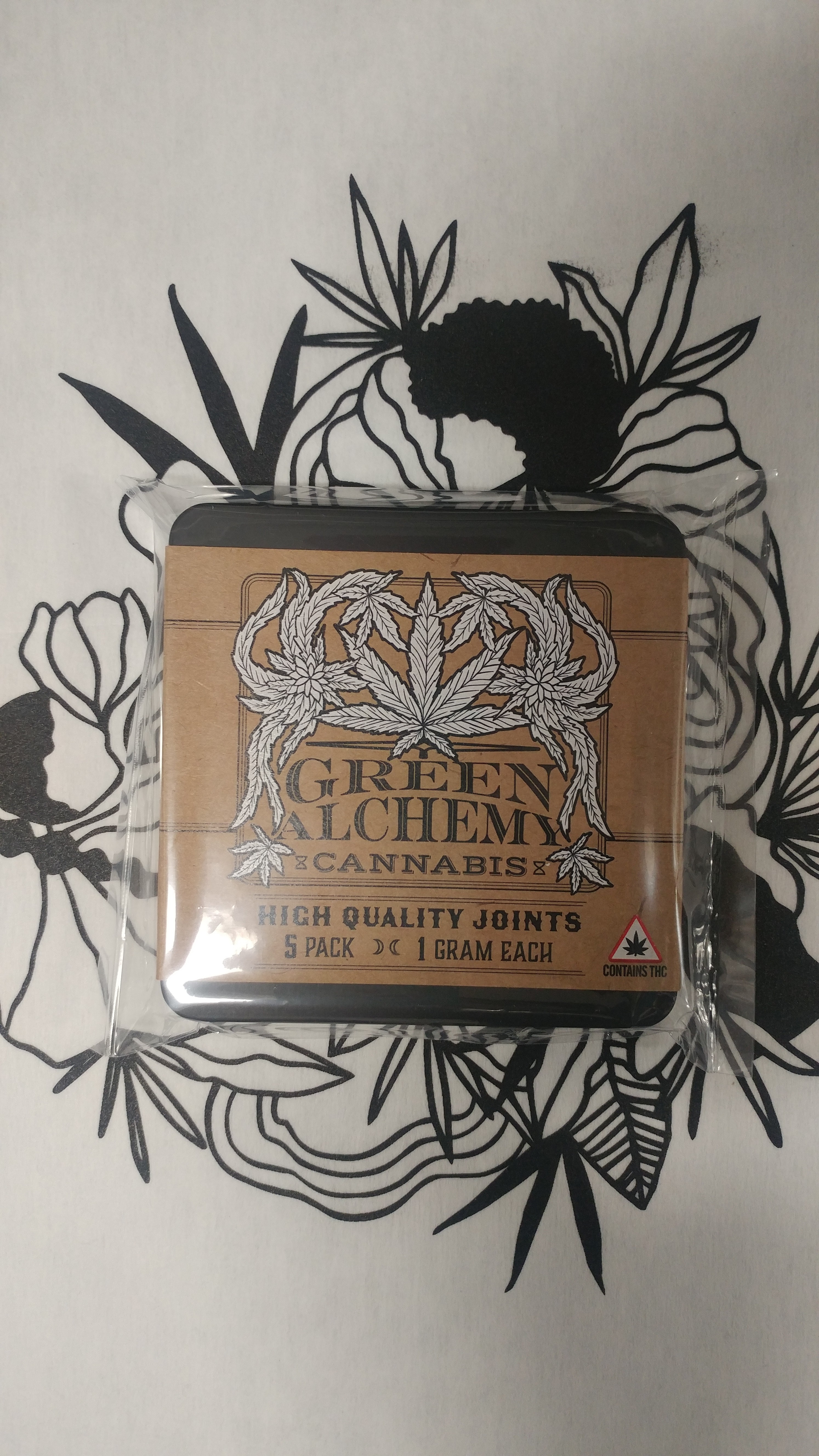 Green Alchemy Pineapple Express Pre-Roll 5 Pack