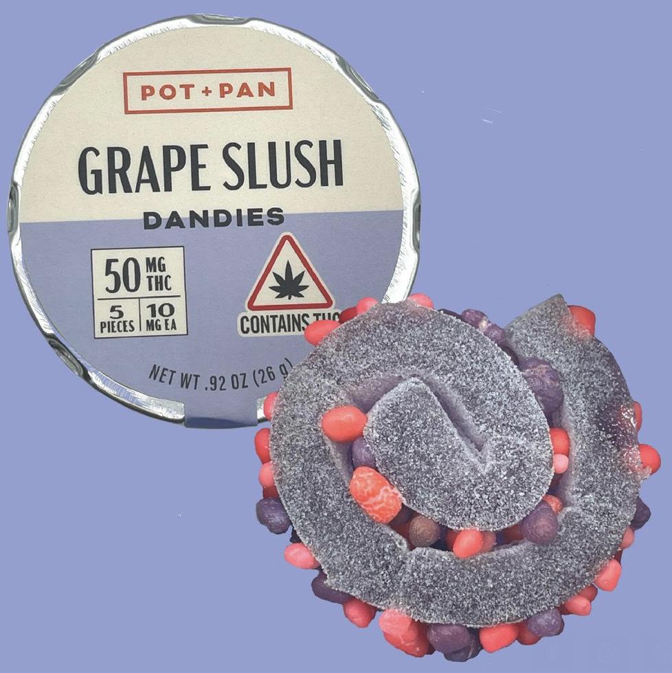 Pot + Pan Grape Slush Dandies Gummies