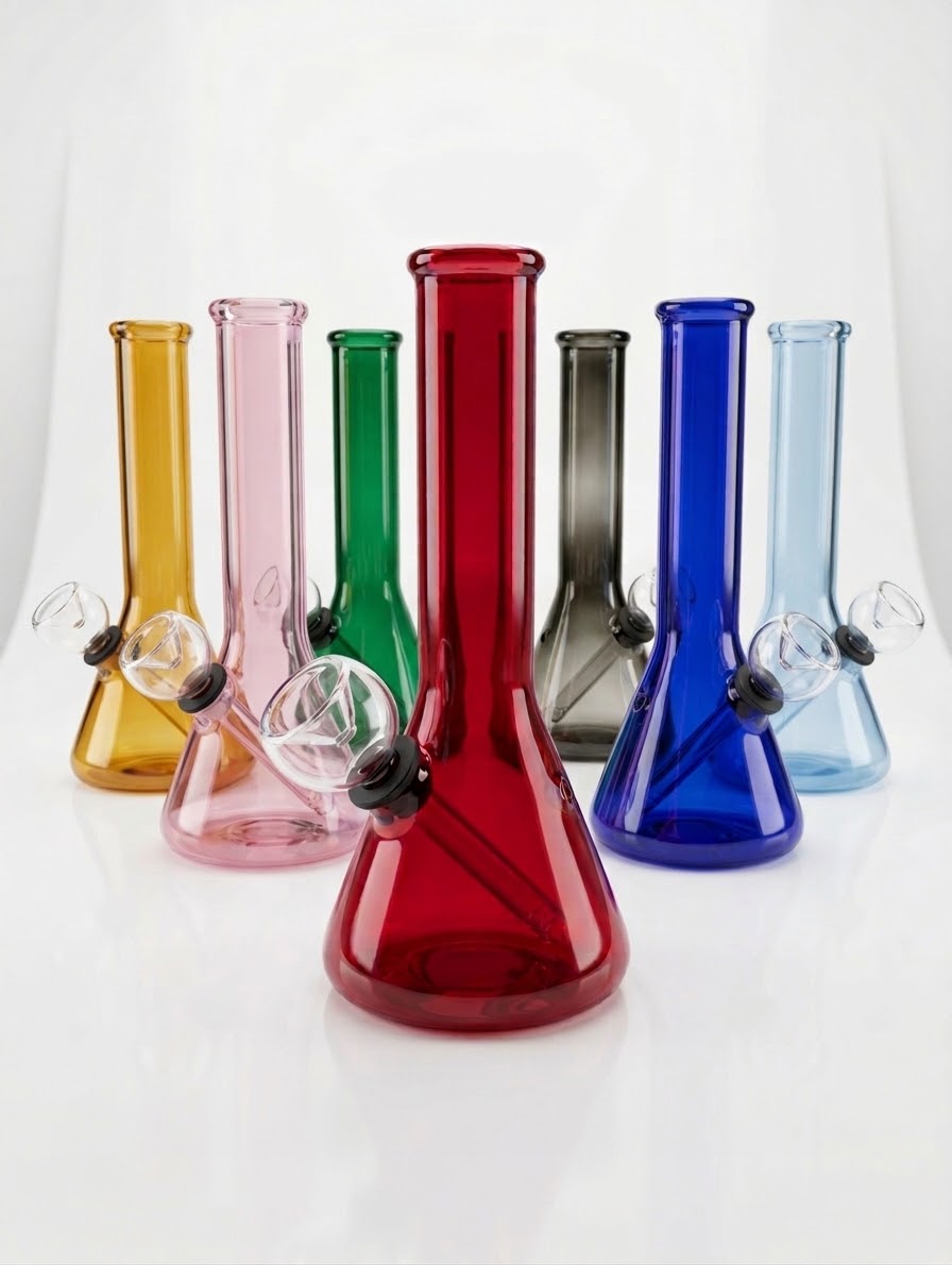 Mini Glass 7" Beaker Bong