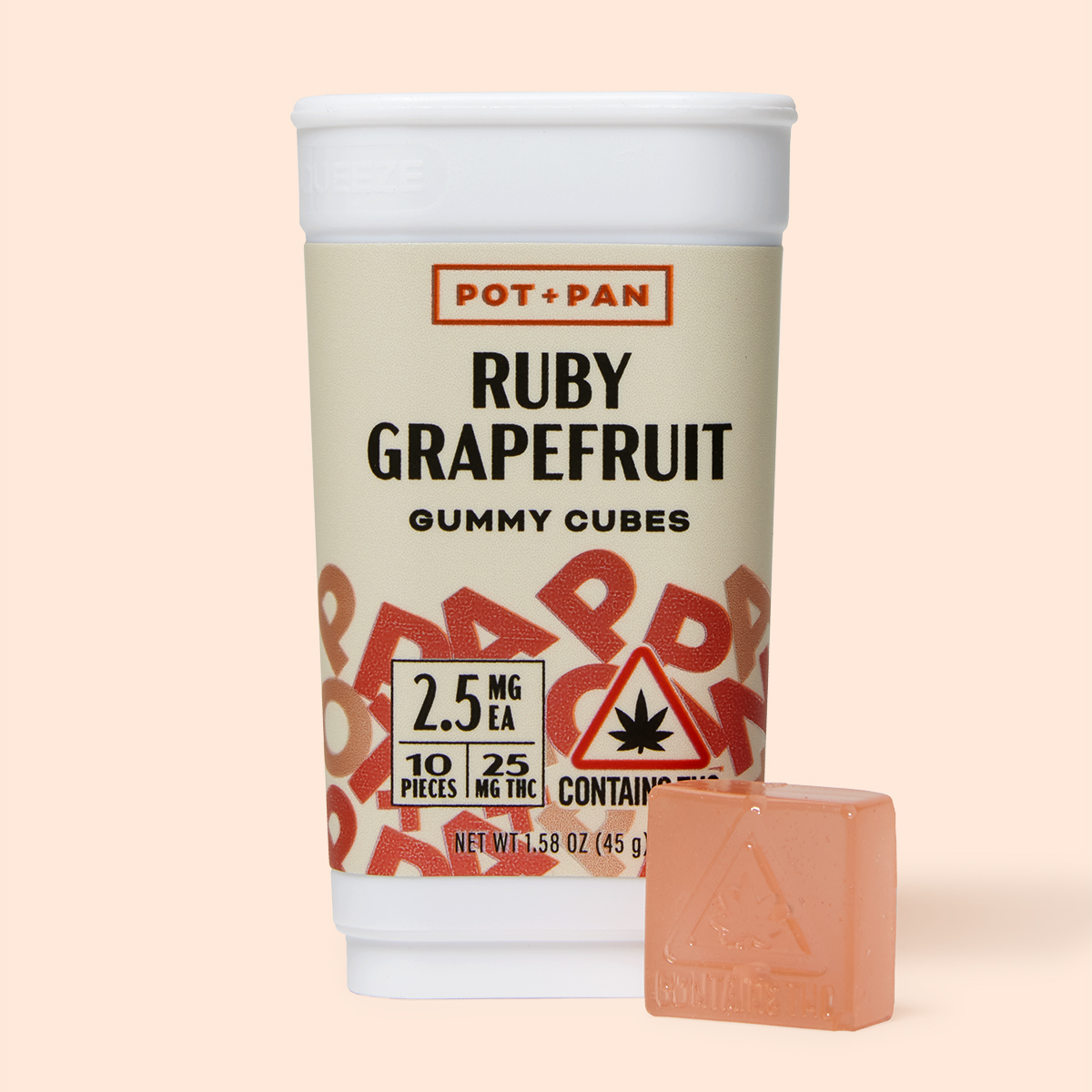 Pot + Pan Ruby Grapefruit Gummies