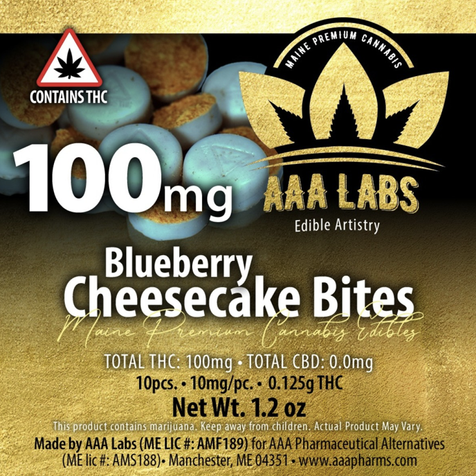 AAA Pharms Blueberry Cheesecake Bites