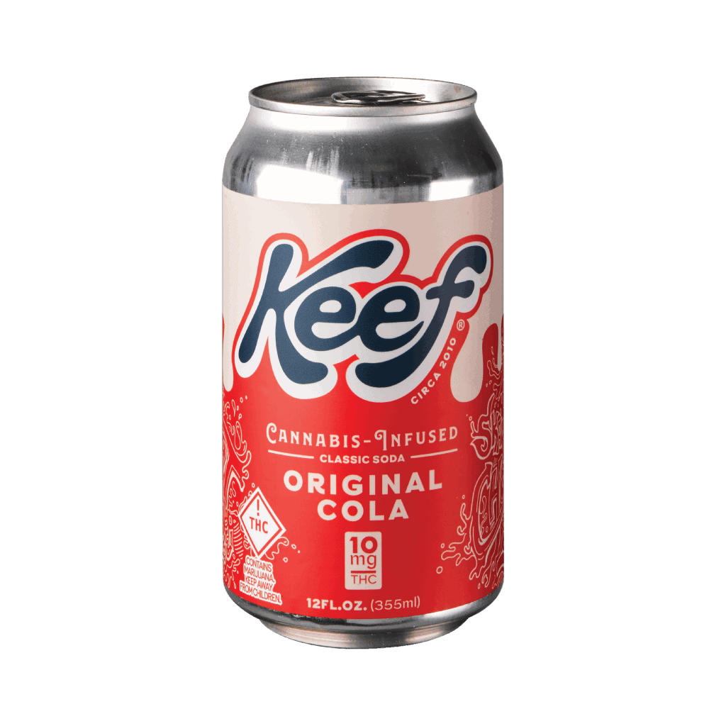 Keef Cola Soda Original Cola Single Can