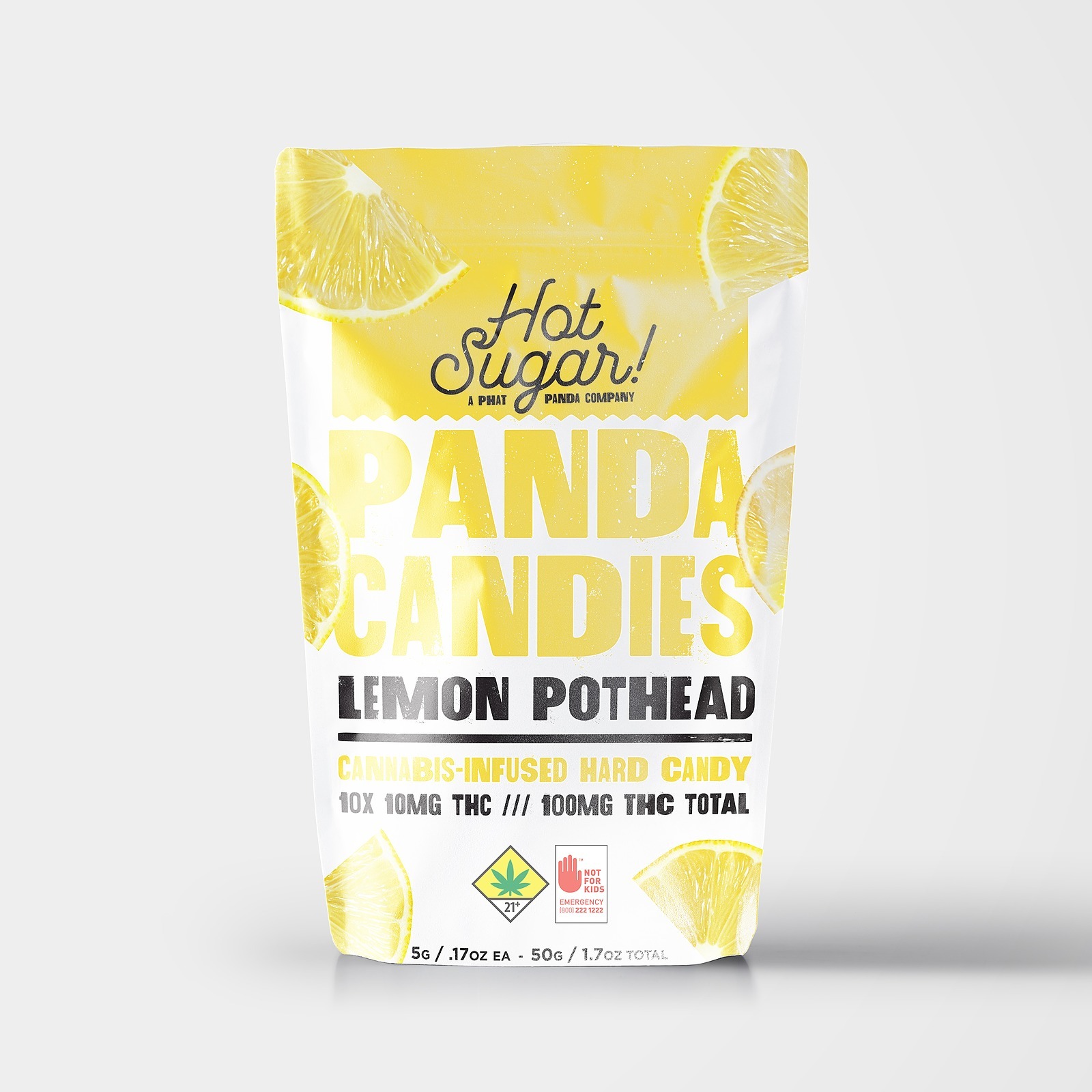 Phat Panda Hard Candy Sour Lemon Pothead