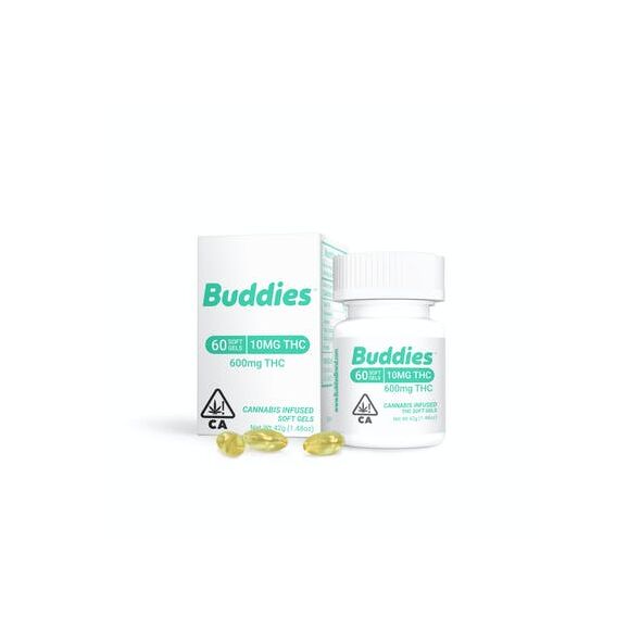 Buddies Distillate Capsules 60ct