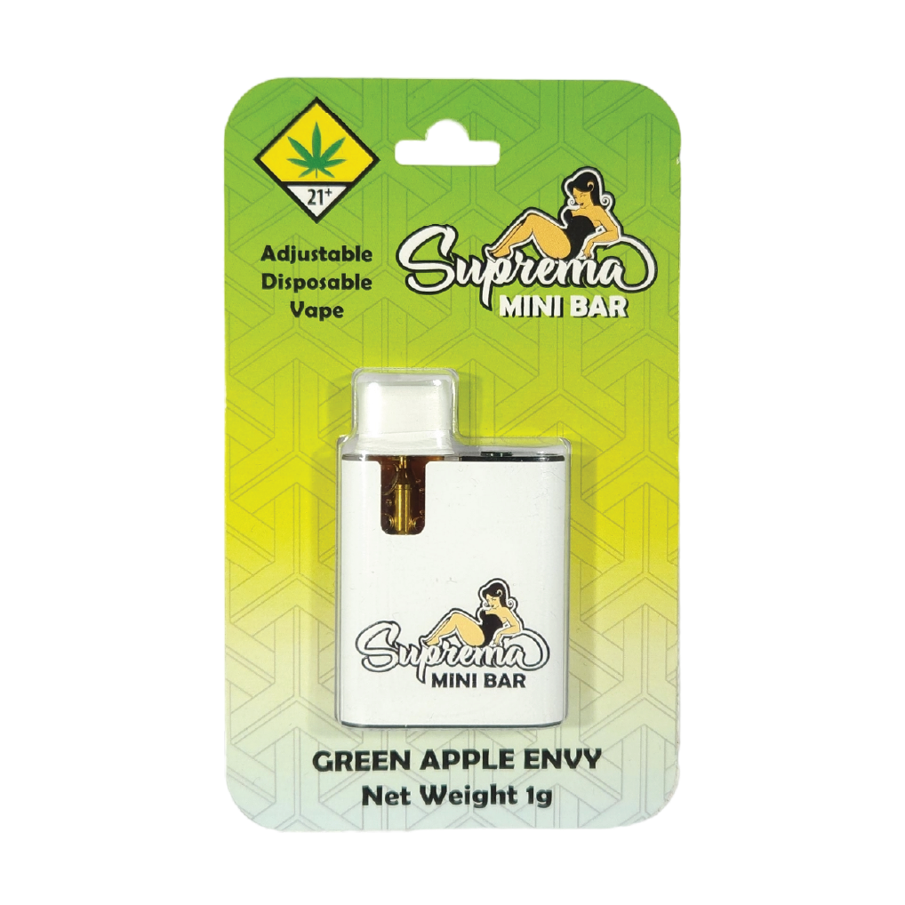 Suprema Mini Bar Disposable Green Apple Envy