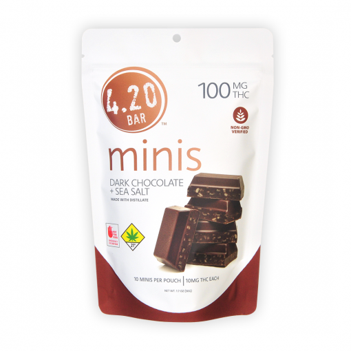 Evergreen Herbal 420 Minis Dark Choco Sea Salt
