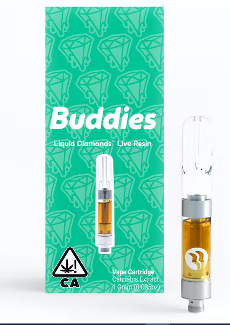 Buddies Live Resin Diamond Sour Zkittlez Sativa
