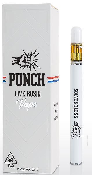 Punch Extracts Live Rosin Strawberry Slider #18