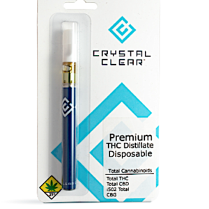 Crystal Clear Disposable Yoda OG