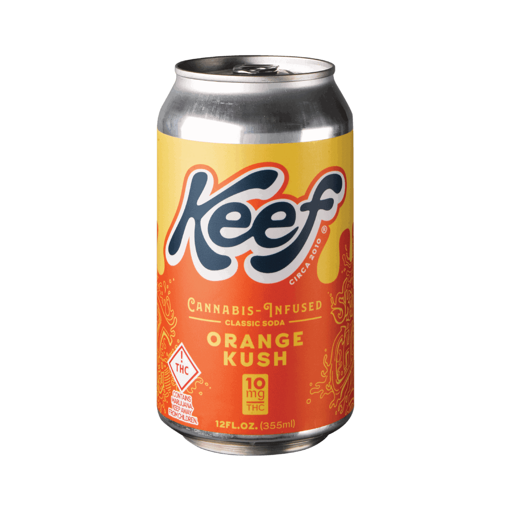 Keef Cola Soda Orange Kush Single Can