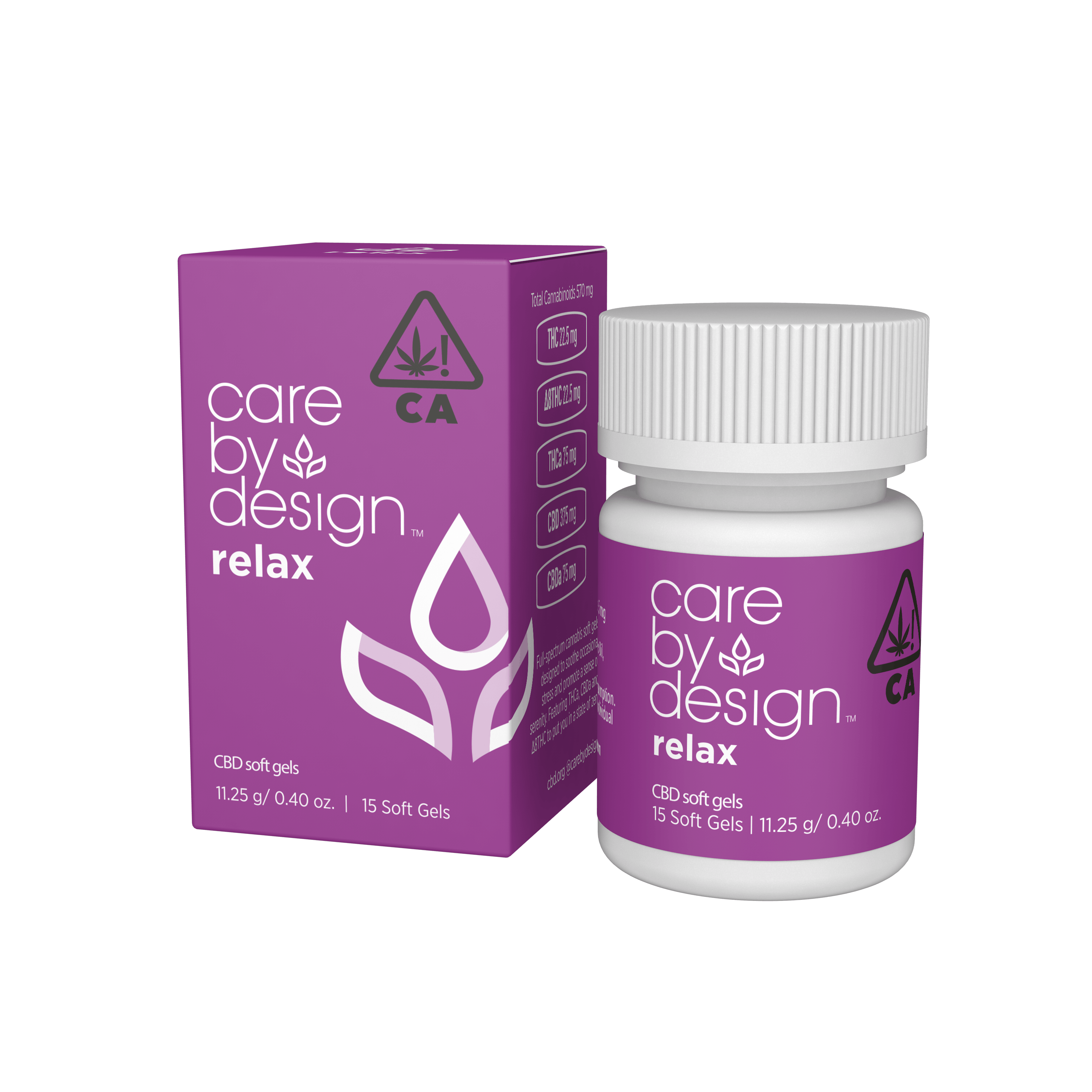 Care By Design Effects Soft Gels Relax 15 capsules