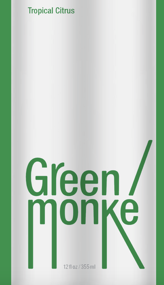 Green Monké Tropical Citrus Drink