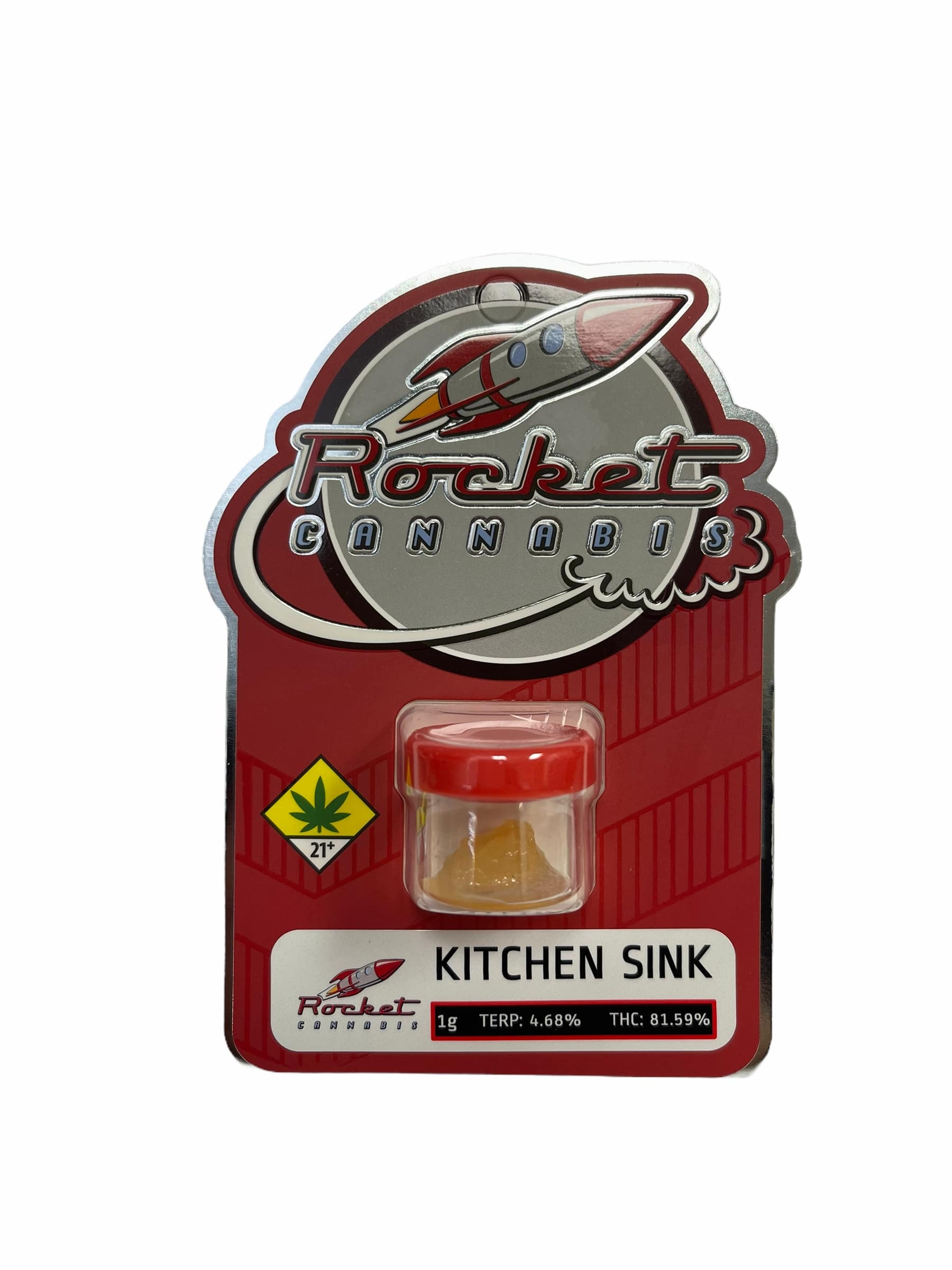 Rocket Cold Cured Resin Platinum Kush Mints