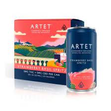 Artet Tonic Strawberry Basil Spritz 4pk