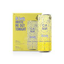 CANN Hi-Boys Drinks Lemon Lavender 4pk THC