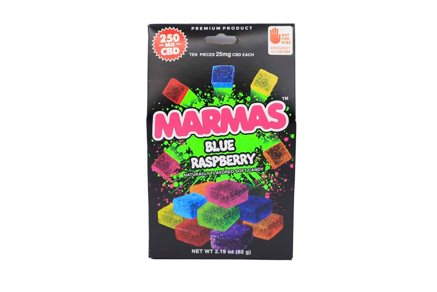 Marmas CBD Blue Raspberry 10pk