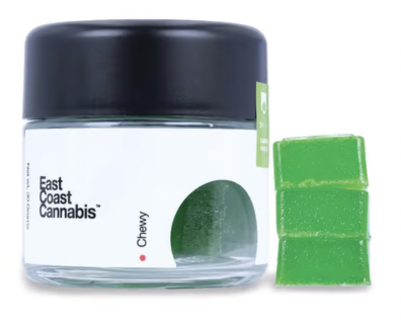 East Coast Cannabis Green Apple Gummies