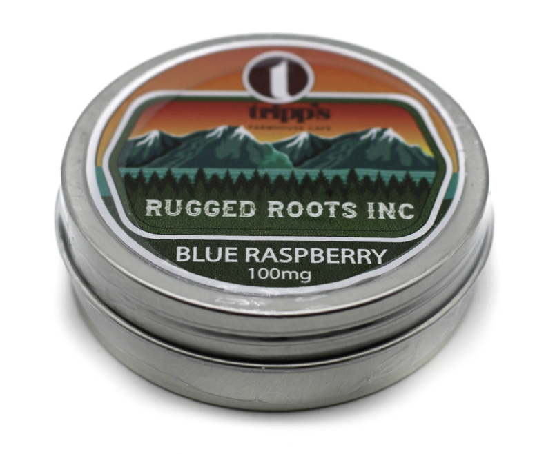 Rugged Roots+Tripp's Blue Raspberry Gummies