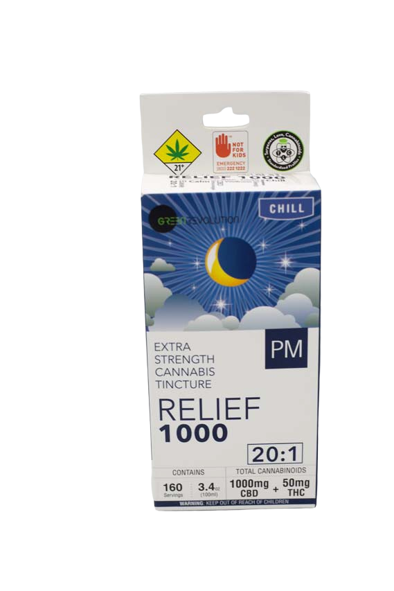 Green Revolution Relief 1000 PM Tincture