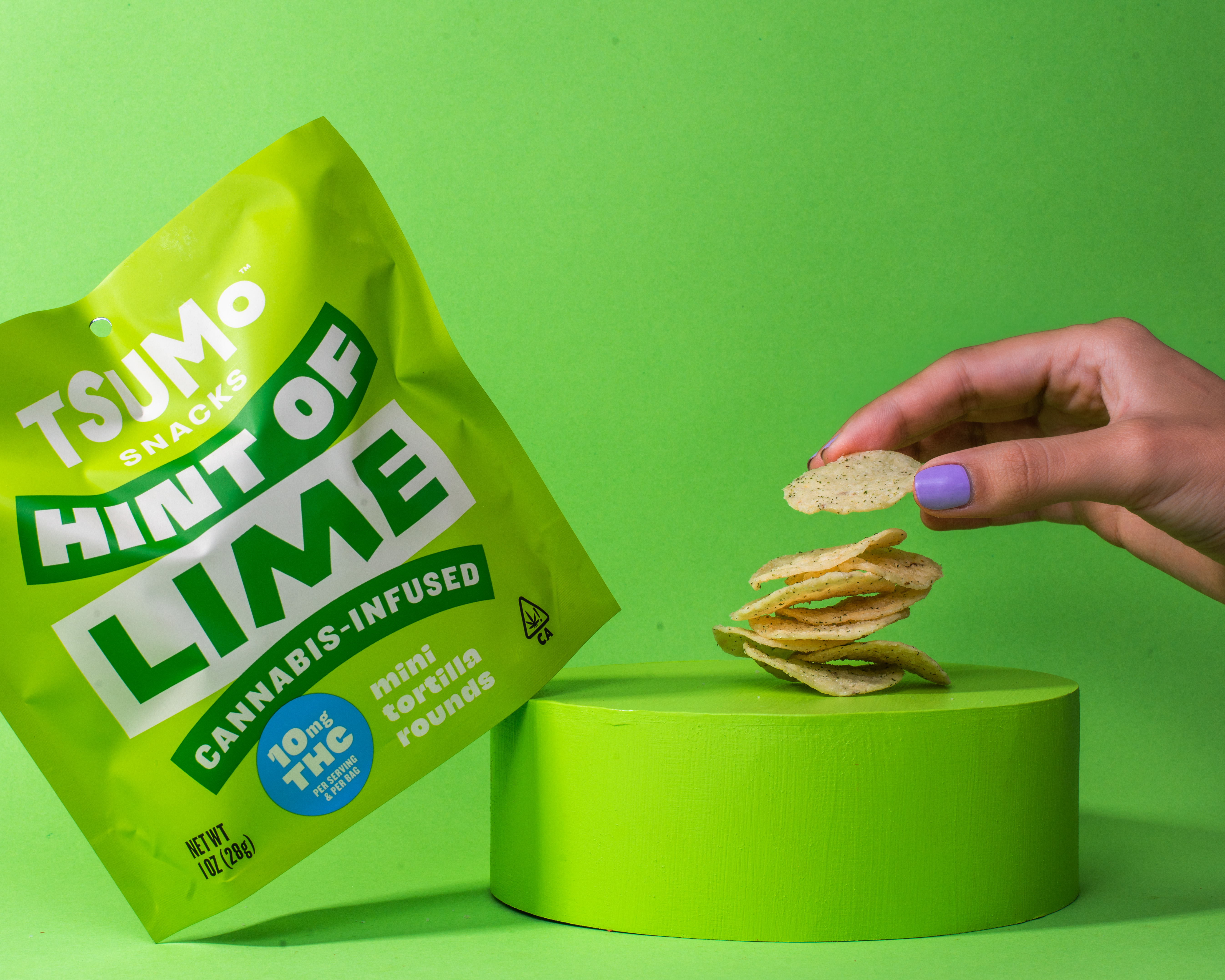 Tsumo Snacks Chips Hint Of Lime