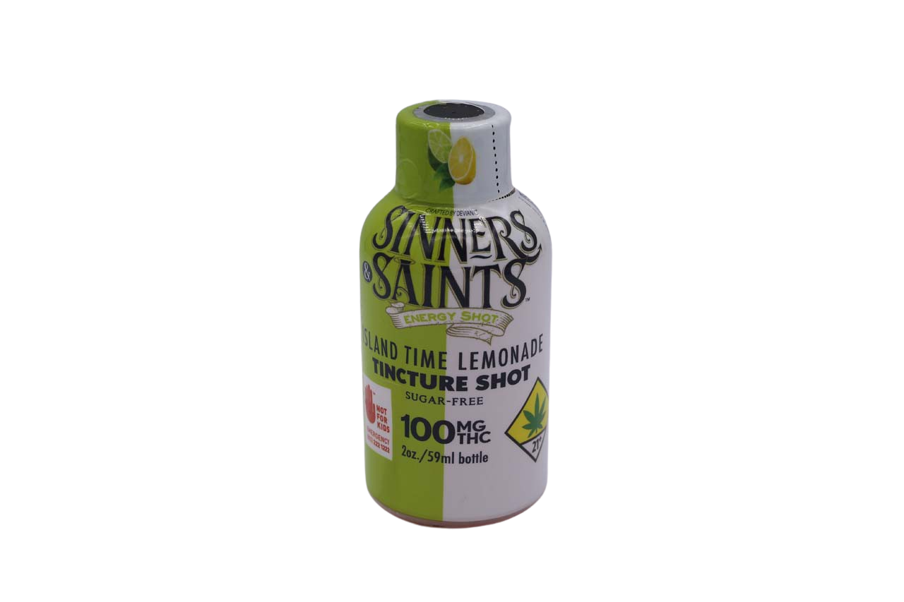 Sinners & Saints Energy Shot Island Time Lemonade