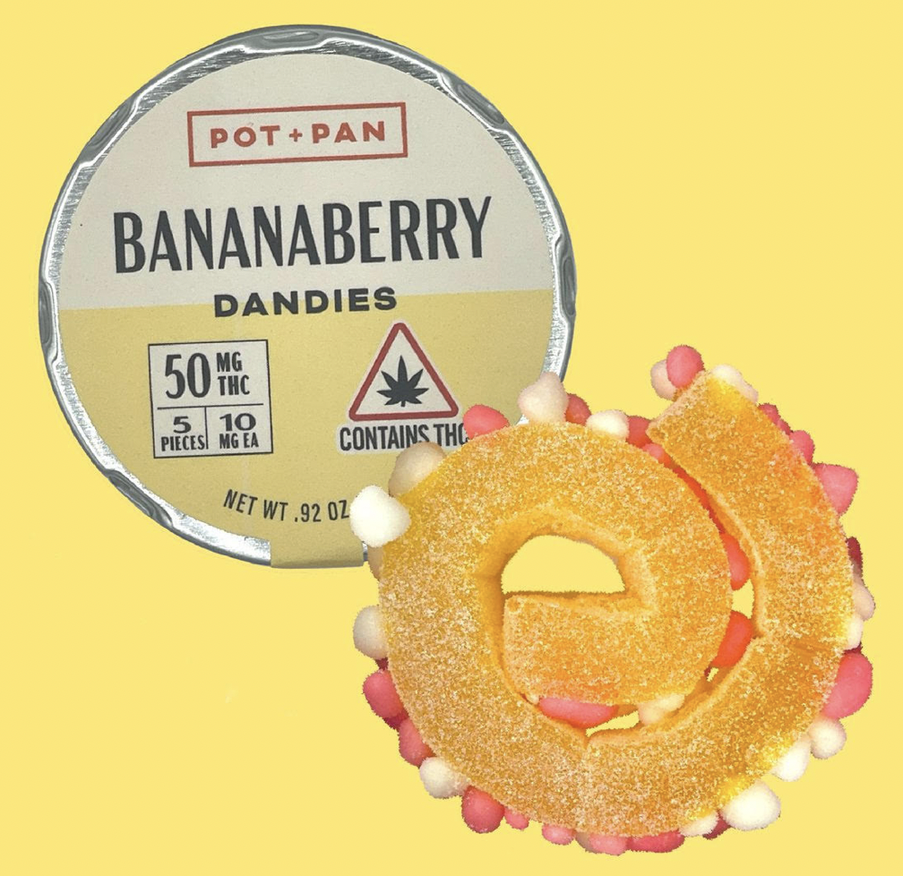 Pot + Pan Bananaberry Dandies Gummies