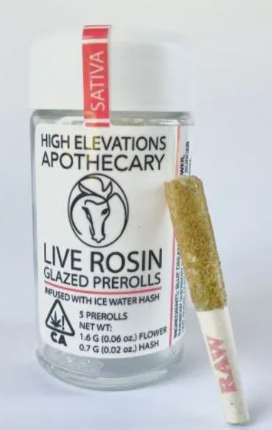 High Elevations Apothecary Pre Roll 5pk Blue Dream
