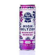 Pabst High Seltzer Midnight Berries