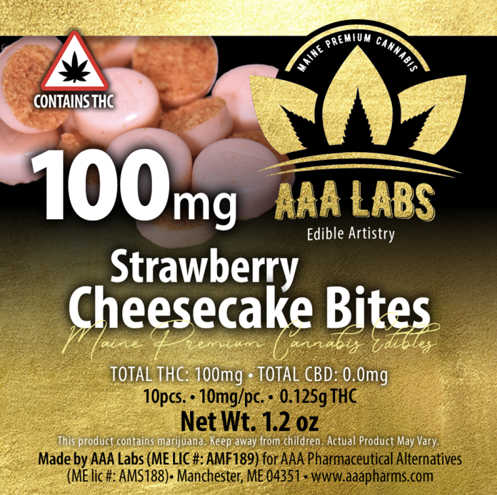 AAA Pharms Strawberry Cheesecake Bites