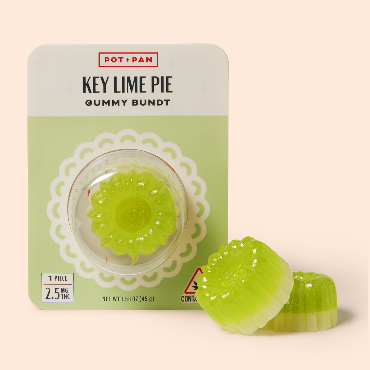 Pot + Pan Key Lime Bundt Gummy