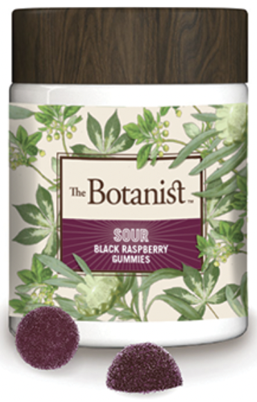 The Botanist Sour Black Raspberry Gummies