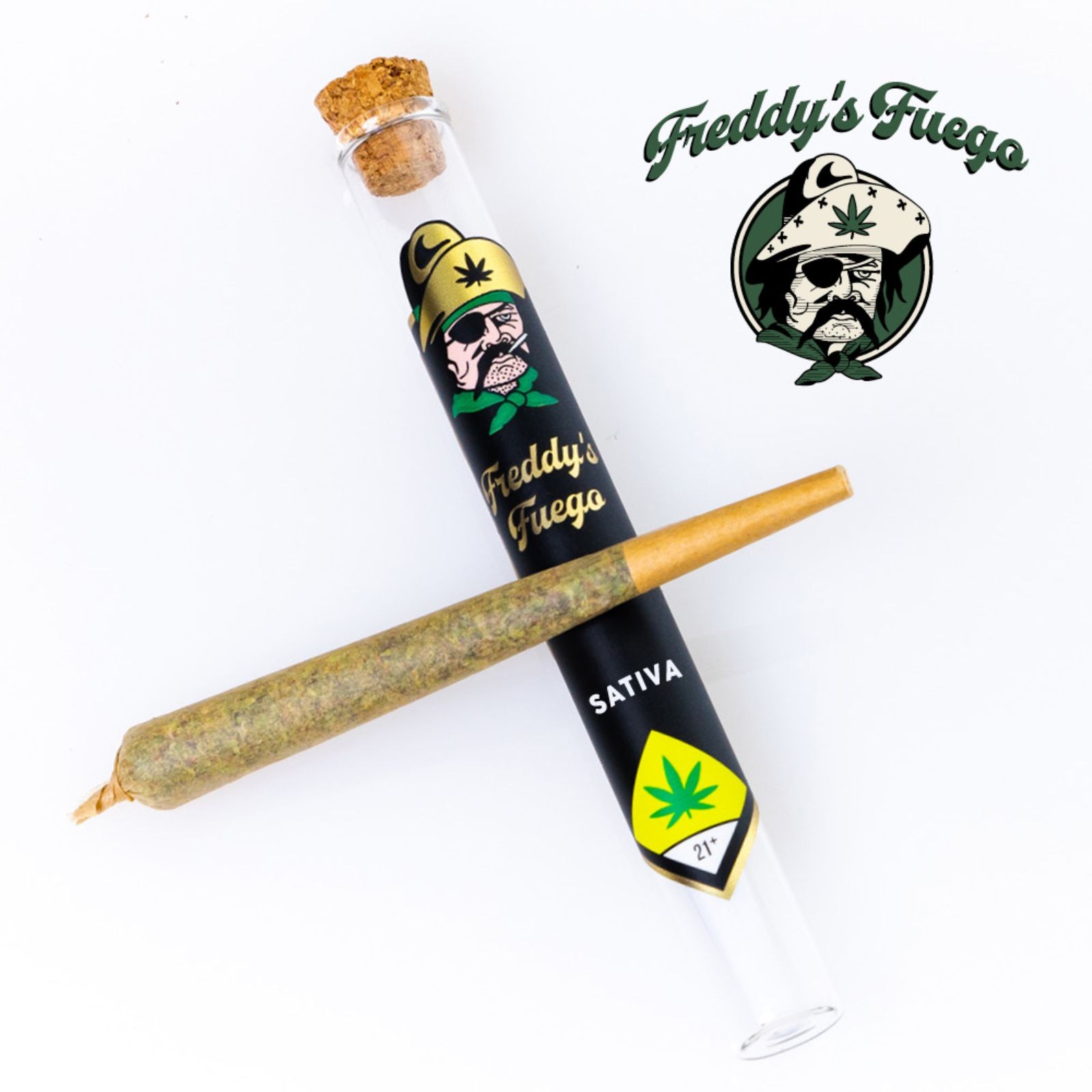 Freddy's Fuego Pre-Roll Ice Ice Berry
