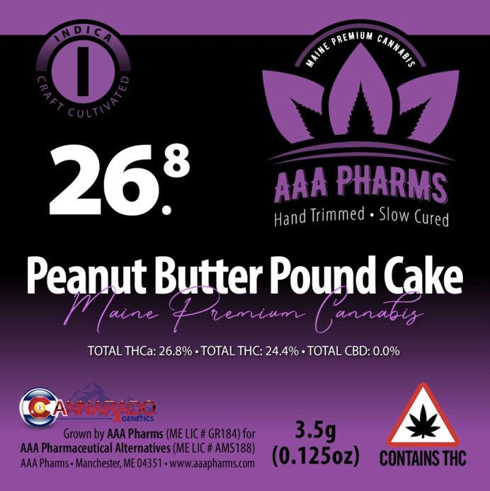 AAA Pharms Peanut Butter Poundcake