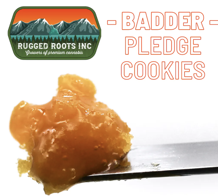 Rugged Roots Pledge Cookies Badder