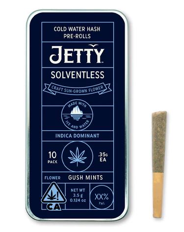 Jetty Solventless Pre Roll Gush Mints 10pk
