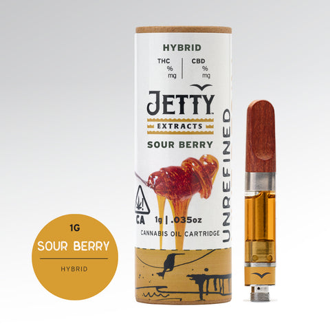 Jetty ridge Unrefined Live Resin Sour Berry
