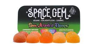 Space Gem Gummies Sour Space Drops