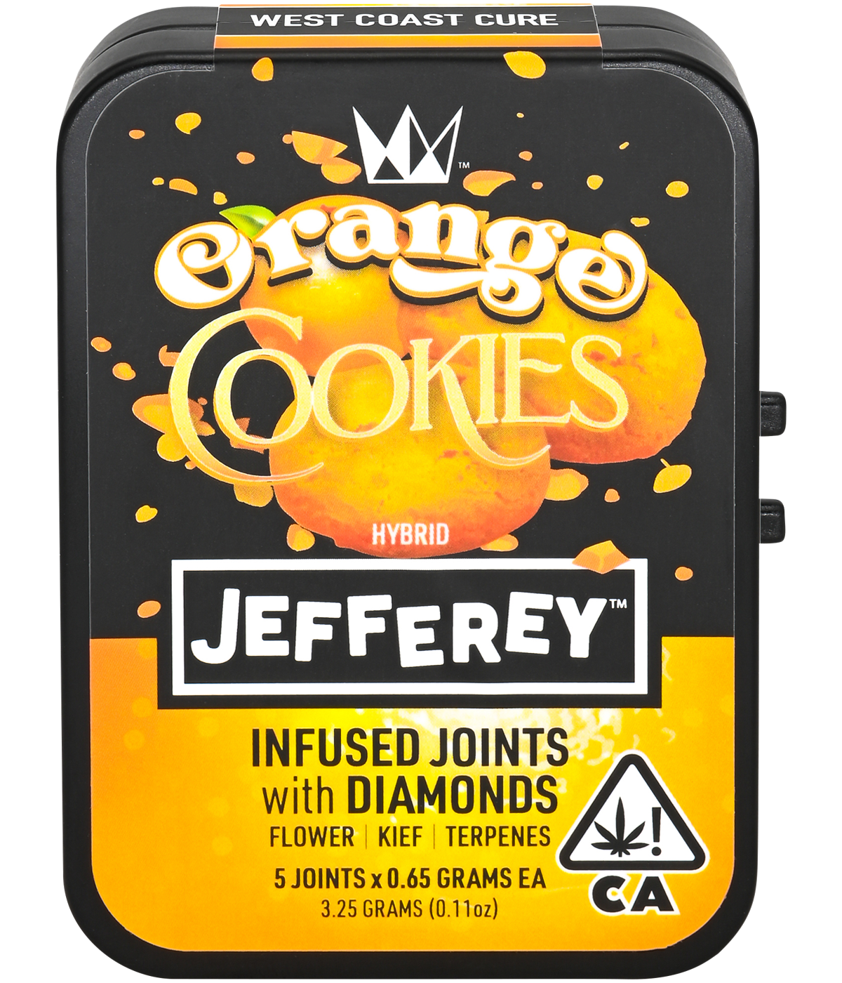 WCC Jefferey Infused 5pk Orange Cookies