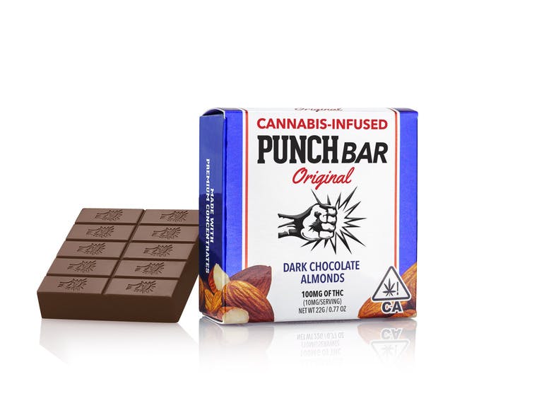 Punch Bar Dark Chocolate Almonds