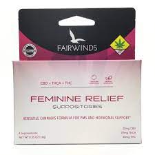 Fairwinds Suppository Feminine Relief