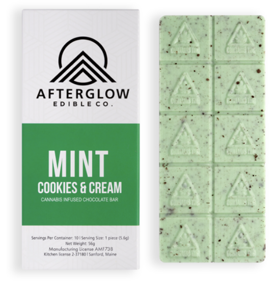 Afterglow Mint Cookies & Cream Bar