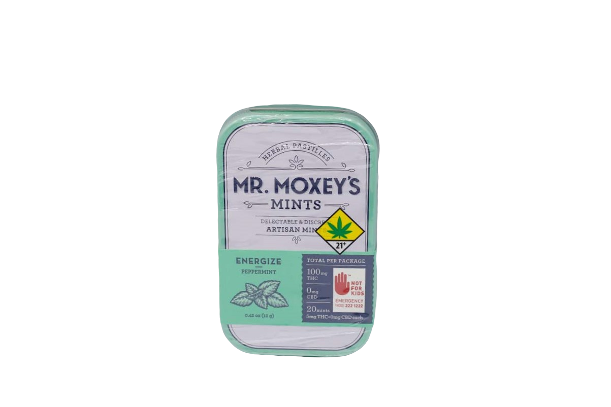 Mr. Moxey Energize Mints Peppermint