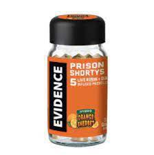 Evidence Prison Shortys Infused 5pk Orange Sherbet